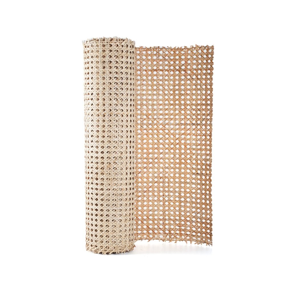 50cm/60cm/70cm/90cm Wide, Real Vietnamese Natural Hexagon Rattan Cane Webbing Roll for Home Decor and Up Cycling Rattan Furniture.